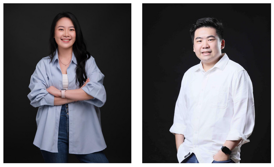 Gabriella Pieline di kiri dan Christopher Prase di kanan, co-founder Growth Hive